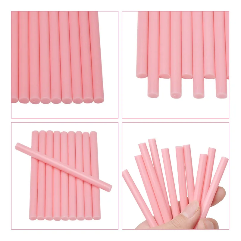 10Pcs Colorful 7x100/150/200mm Hot Melt Glue Sticks For Heat Glue Gun Adhesive Sealing Wax Stick Home Craft DIY Hand Repair Tool