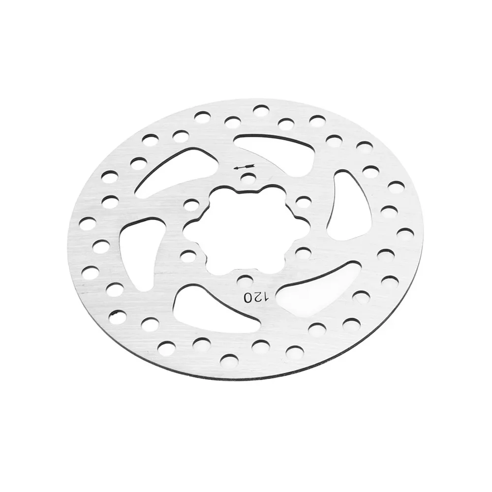 120 mm Bremsscheibe für Ninebot ZT3 Pro/F3/F3 Pro/Max G3 Elektroroller, Edelstahl-Rotorbelag, Ersatzteile, 6 Löcher – Detail 5