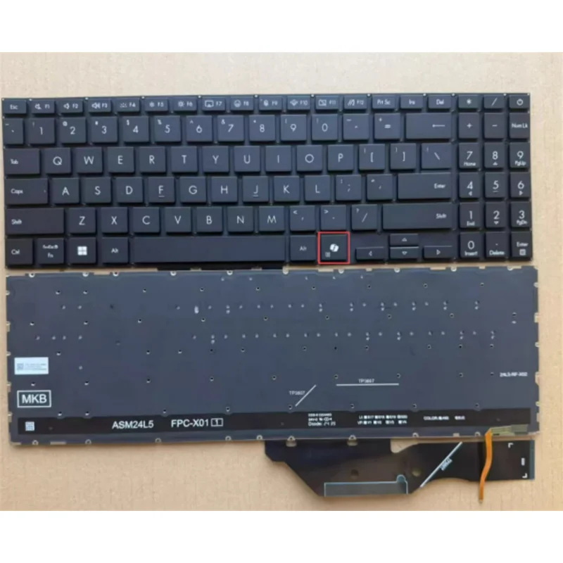 

LL+ New FOR Asus Vivobook 16 X1607 X1607CA TP3607 TP3607SA S3607 S3607QA Laptop Keyboard