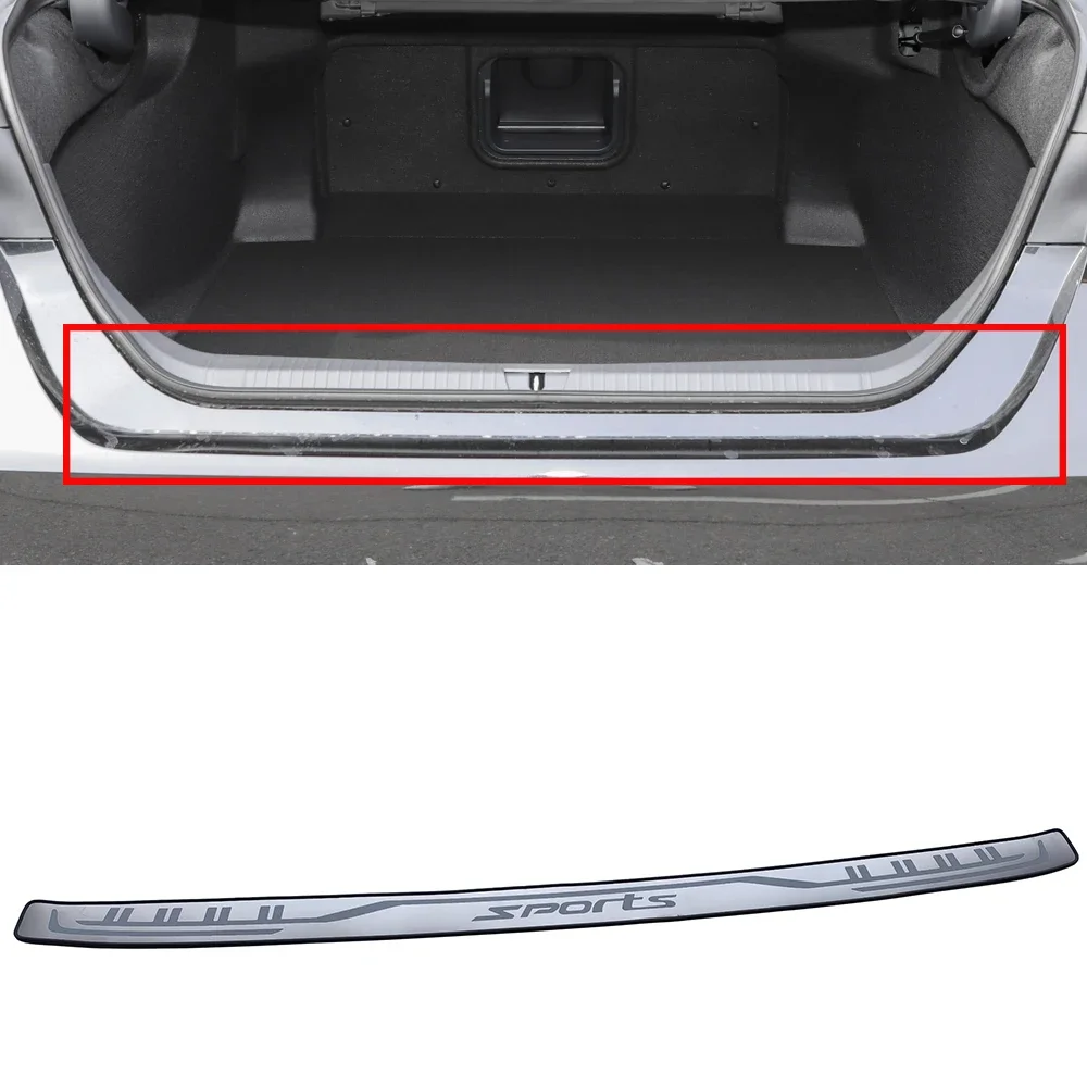 

Car Accessories 2023 For Toyota Avalon Trunk Trim Rear Bumper Protector Stainless Steel Door Sill Scuff Plate 2019 2020 2021