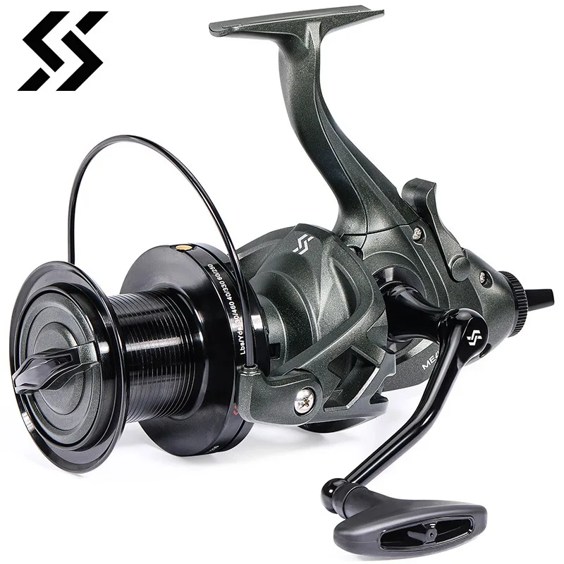 Sougayilang 11000 12000 Full Metal Spinning Reel 13+1BB 4.6:1 High Speed Ratio Max Drag 25KG Fishing Reel for Saltwater Fishing