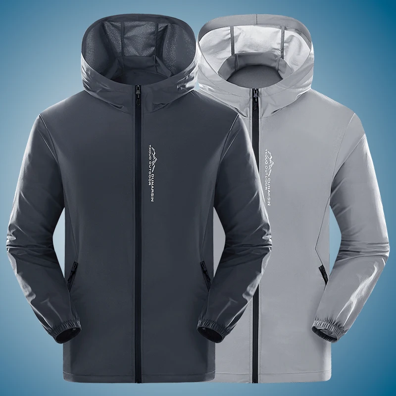 

Куртка для походов, ветровка, верхняя одежда, плащ для кемпинга, дождевик с защитой от солнца UPF50+, одежда для рыбалки и охоты, быстросохнущая, солнцезащитная, в стиле Varsity