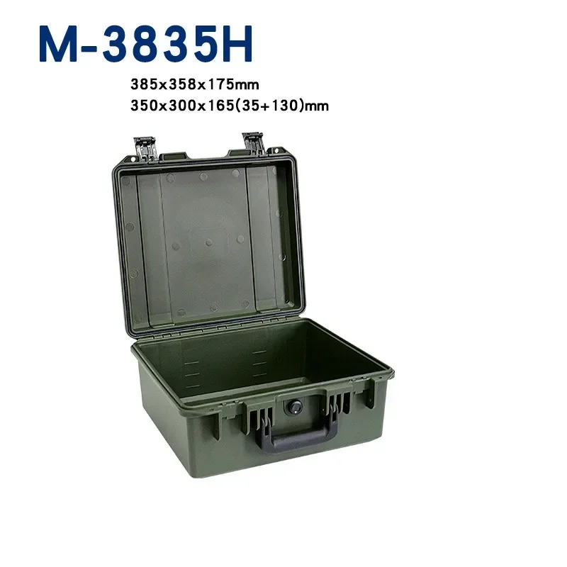 Military Green 50L Tactical Tool Box Waterproof Storage Case