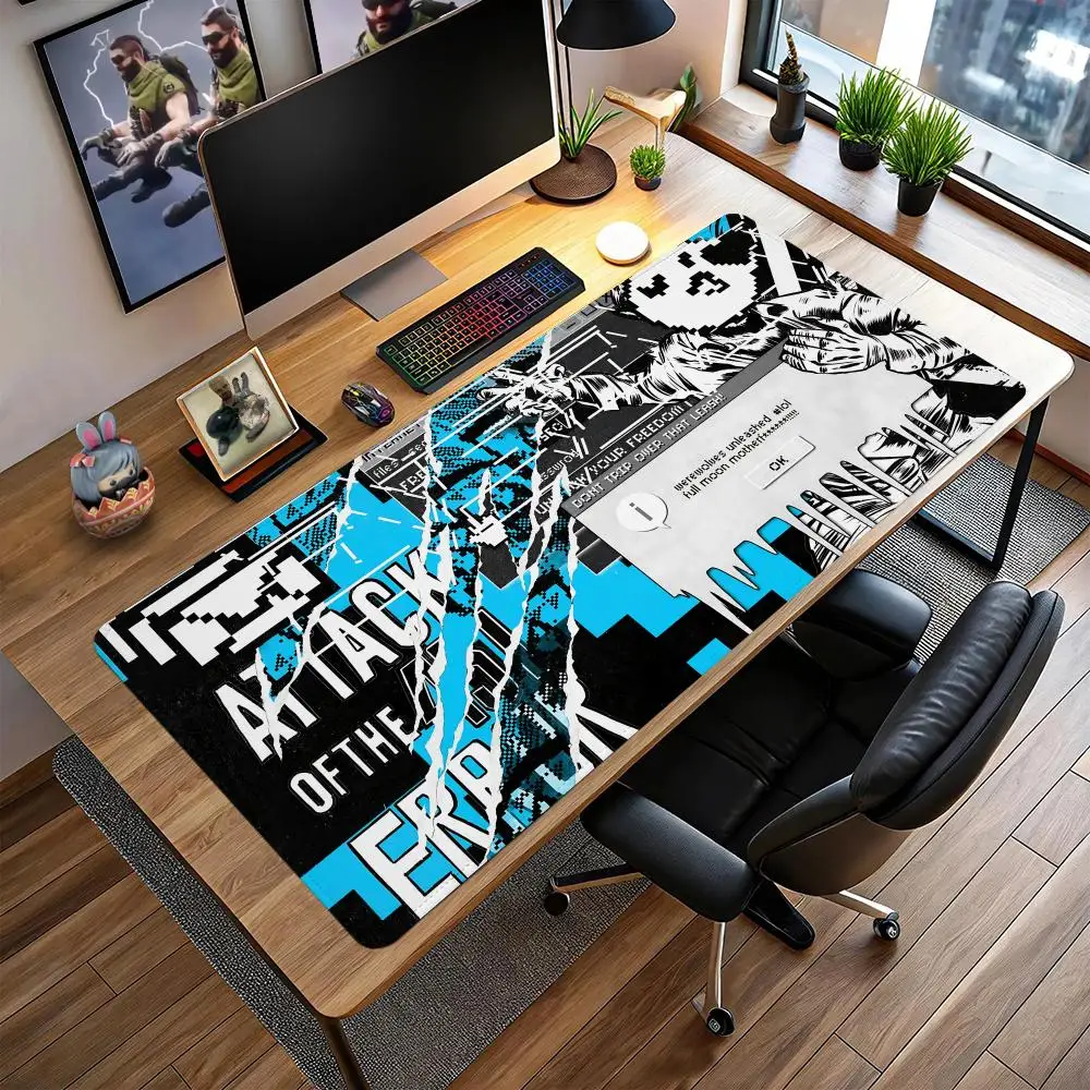 

Ii W-Watch D-Dog Mouse Pad Large gaming mat,extended desk pad,custom anime mousepad,RUB mouse mat,non slip surface