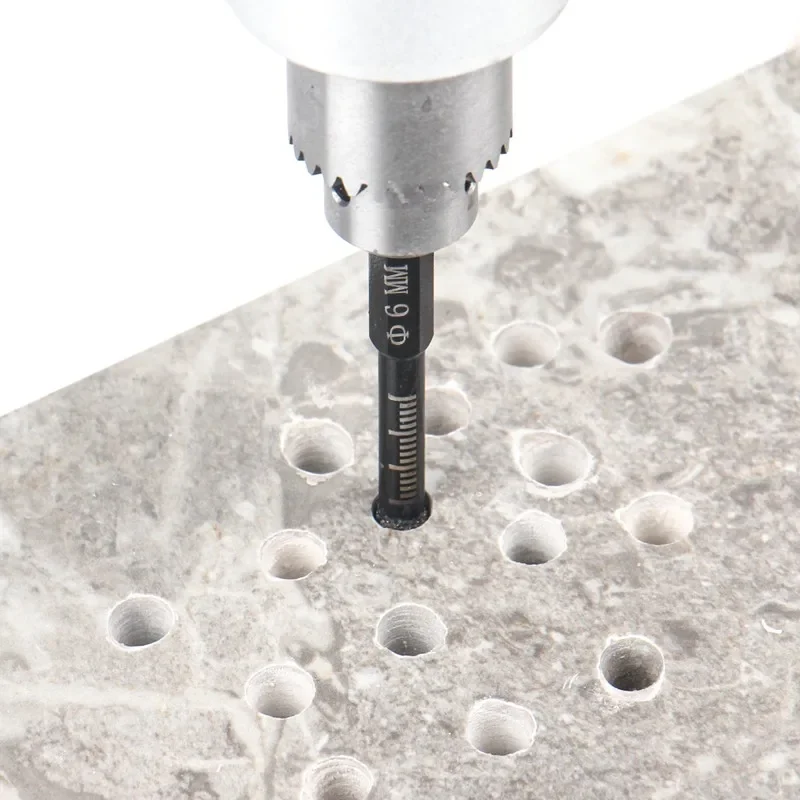 

Marble Ceramic Tile And Glass 6/8/10/12 / 14mm Cooling Wax Diamond Drill Bit Set for Marble Ceramic Tile 68101214mm