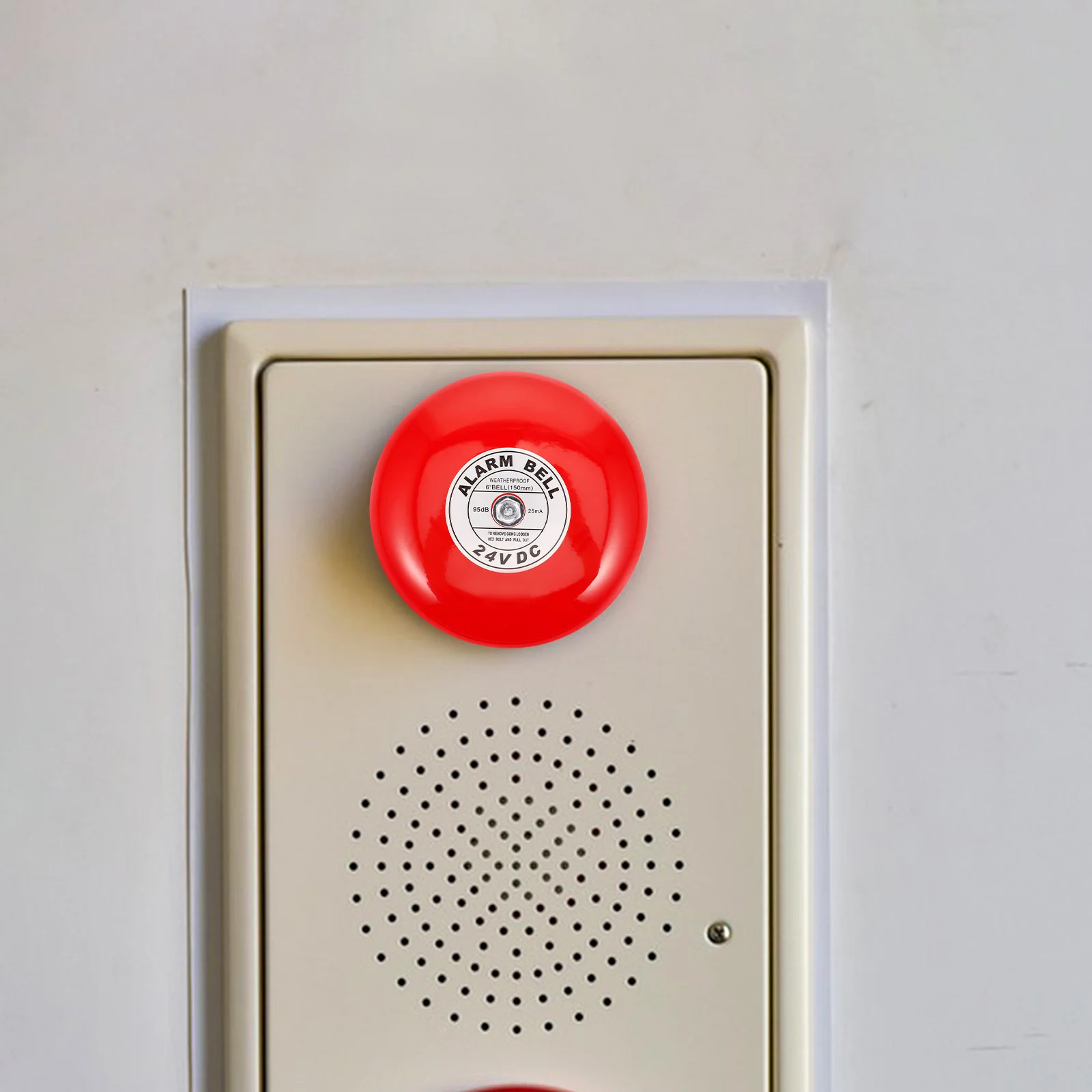 

Electric Fire Alarm Internal Strike Bell 24V for Security Alarm System Emergency Evacuation Factory Bell Application