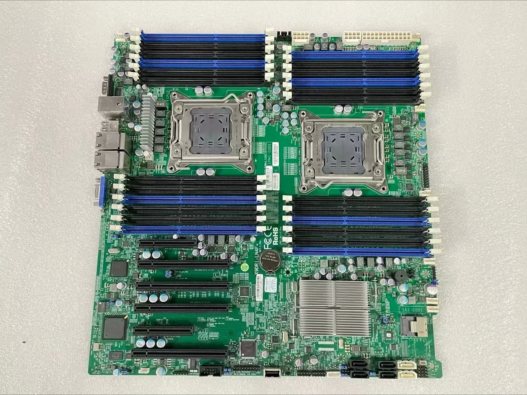 Carte mère serveur double LGA2011 X9DRi-LN4F+(1.2A) X9DR3-LN4F+(1.2A), 4 ports réseau compatibles V1 V2