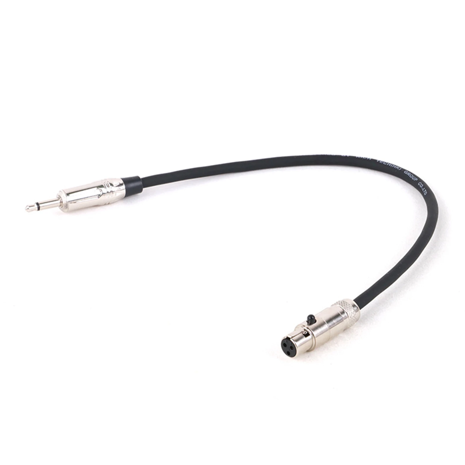 3-Pin Mini XLR to Mini Jack 3.5mm Mono Audio Cable 1/8\