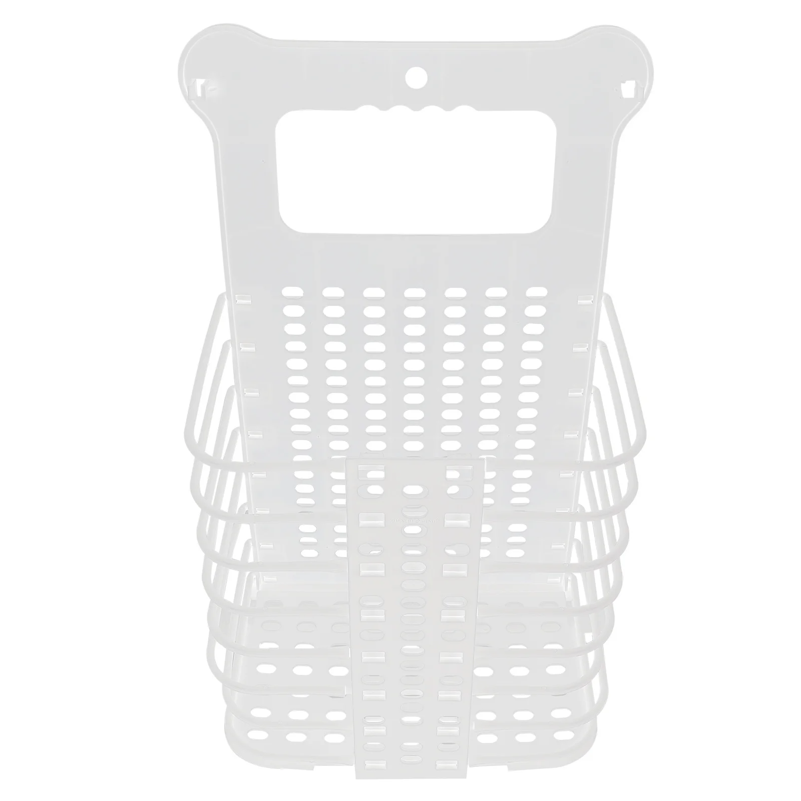 

Folding Dirty Clothes Basket Wall-Mounted Bathroom Storage PP Material Strong Breathable Design Easy to Clean