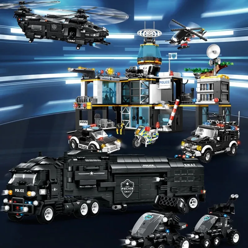 blocchi-da-costruzione-modello-auto-della-polizia-e-aereo-militare-giocattoli-educativi-stem-per-bambini-regalo-di-compleanno-e-natale
