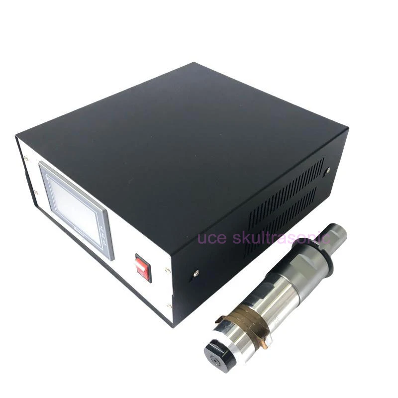 Pzt8 Ultrasonic Welding Sensor Assembly With Amlitude Adjustable Power Generator 20khz