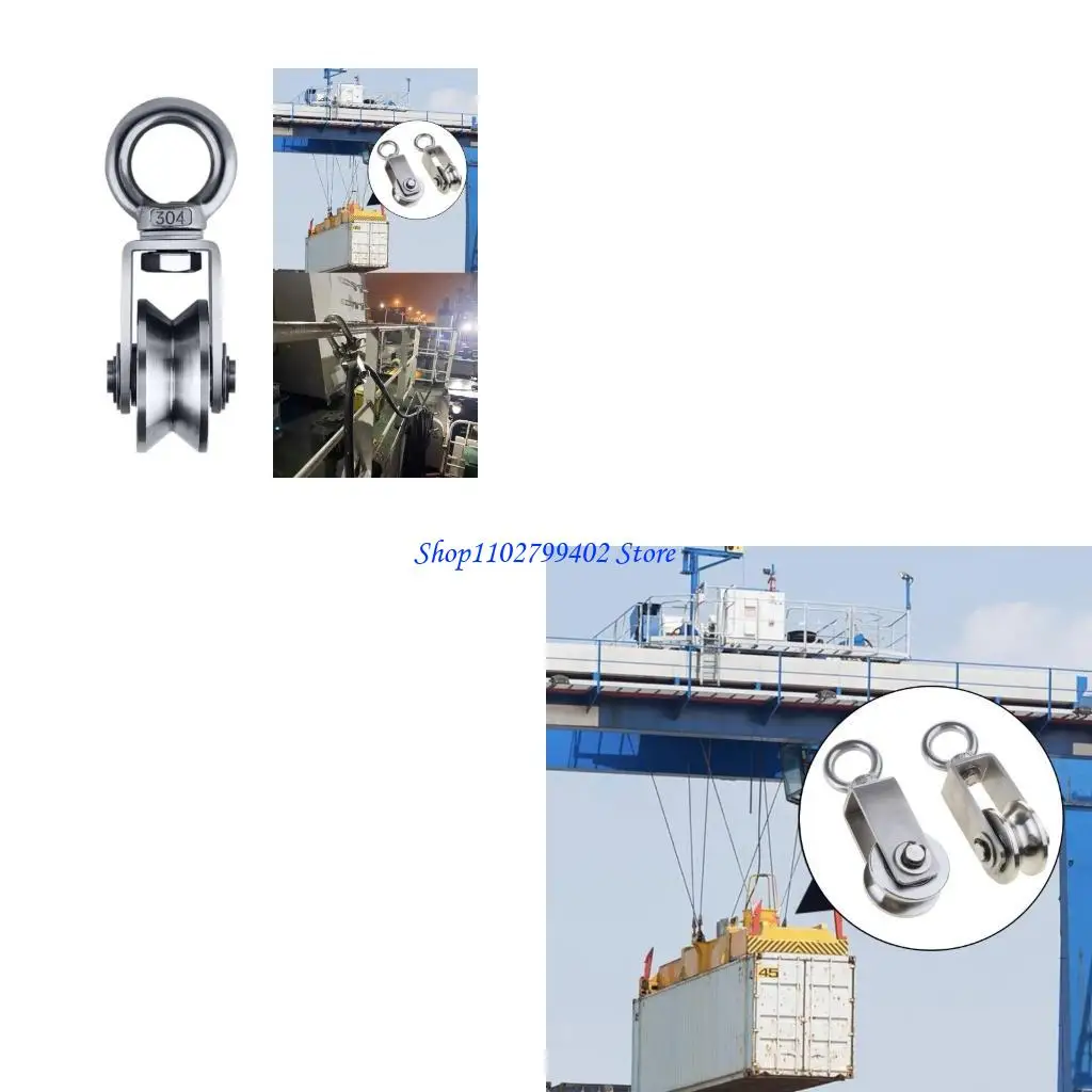 547f-耐食性プーリー-スイベル-プーリー-トラクション-ホイール-スムーズ-ローラー