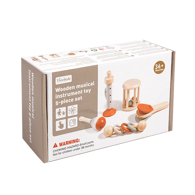 تتضمن مجموعة ألعاب الآلات الموسيقية الخشبية مجموعة متنوعة من الآلات مثل خشخيشات وأبواق الأطفال سيكون لديهم موسيقى لعب الانفجار #6