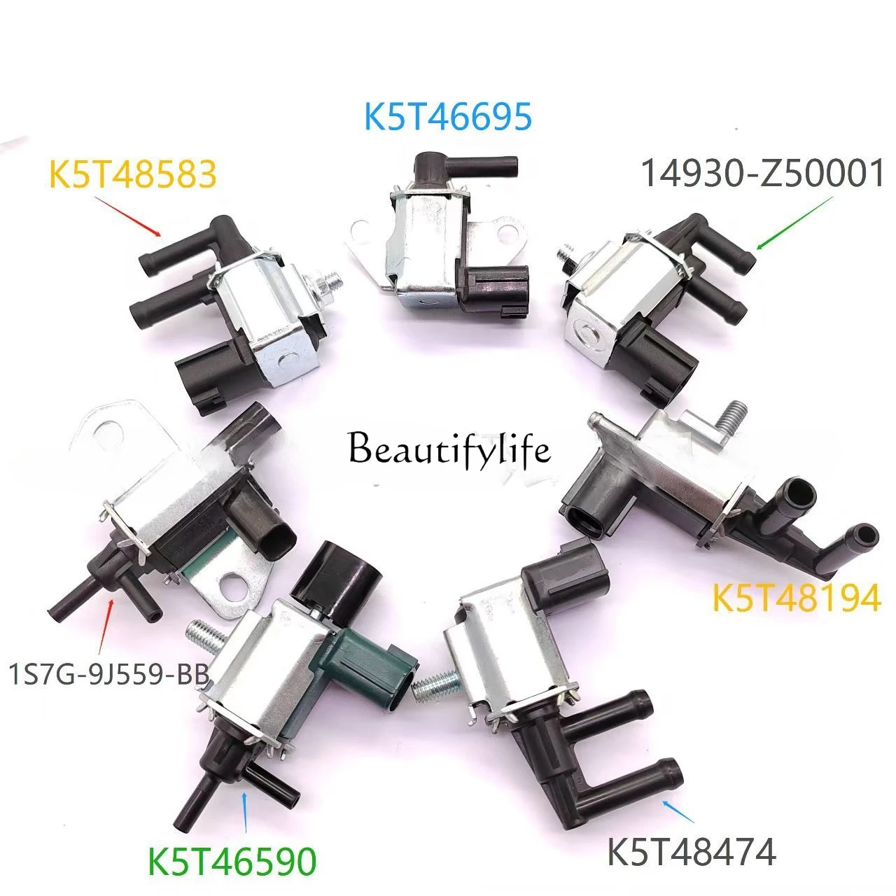 jj4 K5T48487GSF1250 automotive vacuum carbon tank solenoid valve