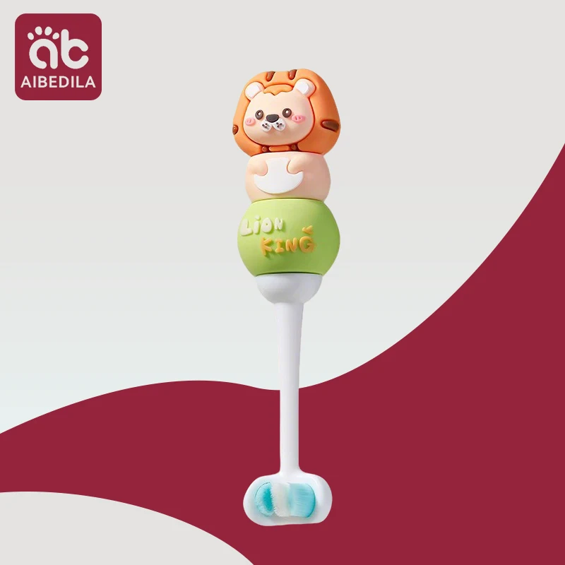 3Dステレオ3面歯ブラシ,超微細,柔らかい髪,赤ちゃん用,舌スクレーパー,ディープクリーニング,健康,口腔ケア,歯ブラシ