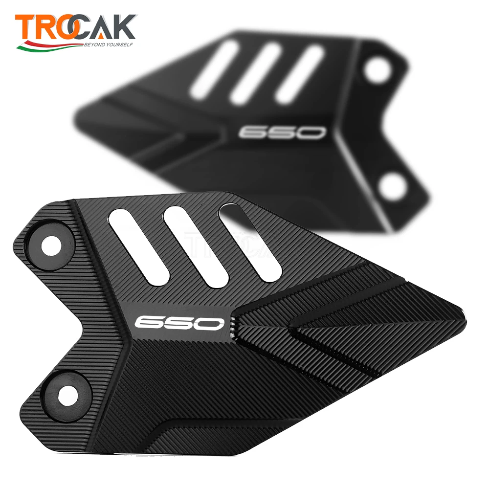 For KAWASAKI Ninja650 Ninja 650 Z650 2017-2023 Footrest Front Pedal Wing Bracket Protector Brake Cylinder Heel Plates Guard