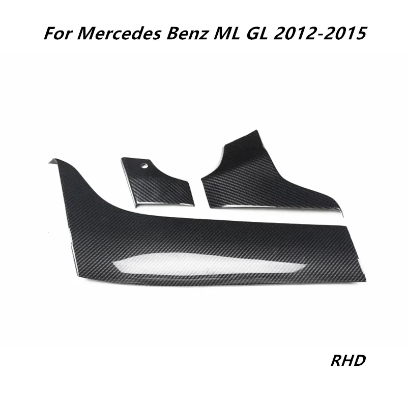 For Mercedes Benz ML GL W166 X166 2012 2013 2014 2015 Accessories Interior Moulding Trim Panel Decoration Cover ABS Stickers