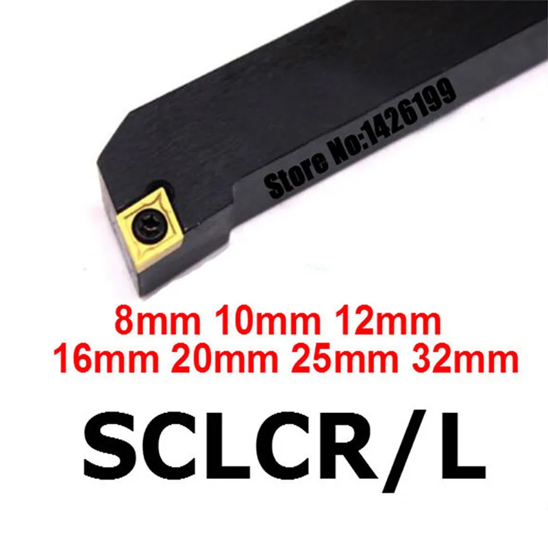 SCLCR0808F06 SCLCR1010H06 SCLCR1212H06/09 SCLCR1616H09 SCLCR2020K09 SCLCR2525M09 SCLCR3232P12 SCLCL Lathe Turning External Tools