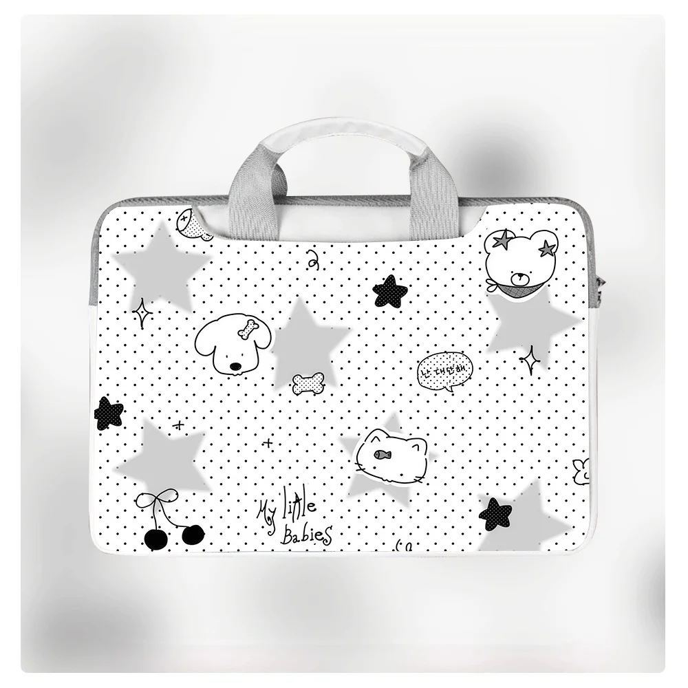 

Cute Dog Print Laptop Bag Cover Laptop Case for Macbook Case 13.3 14 15.6 16 Inch Macbook Air Storage Bag Briefcase Holiday Gift