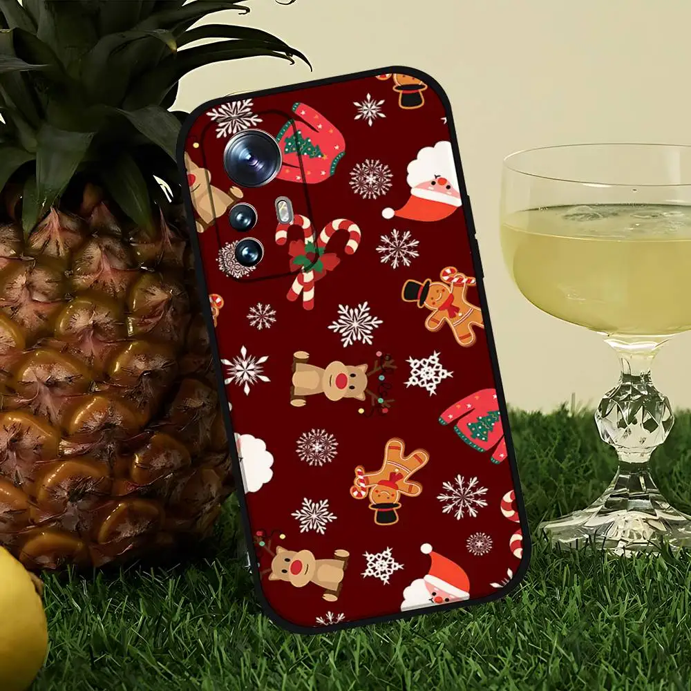 الزواج عيد الميلاد قضية الهاتف ل Xiaomi Redmi 13 12 13 12C 14C Redmi ملاحظة 14 13 12 برو زائد 12S 11S 11 10S غطاء ناعم #5