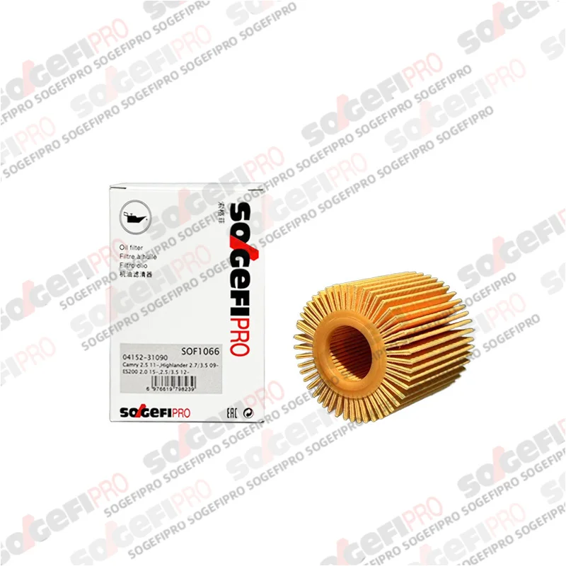 

For Lexus ES GS IS LC LS NX RC RX 2.0 2.5 3.5 SOGEFIPRO Oil Filter SOF1066 04152-YZZA1