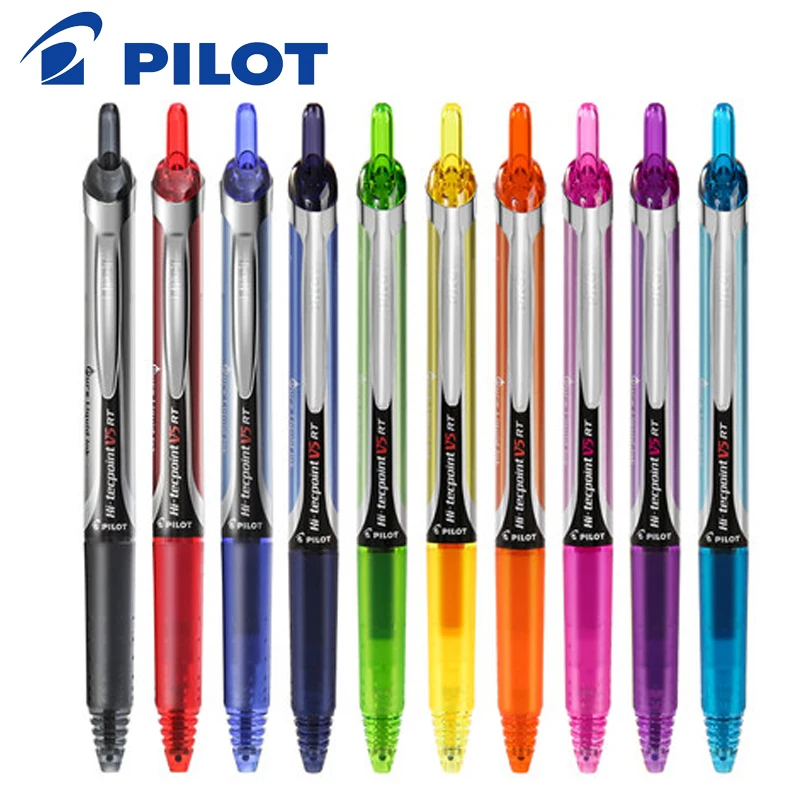 

1pcs Pilot V5 RT Hi-Tecpoint Gel Pen 0.5mm BXRT-V5 12 Colors To Choose Office and School Stationery Office Accessories