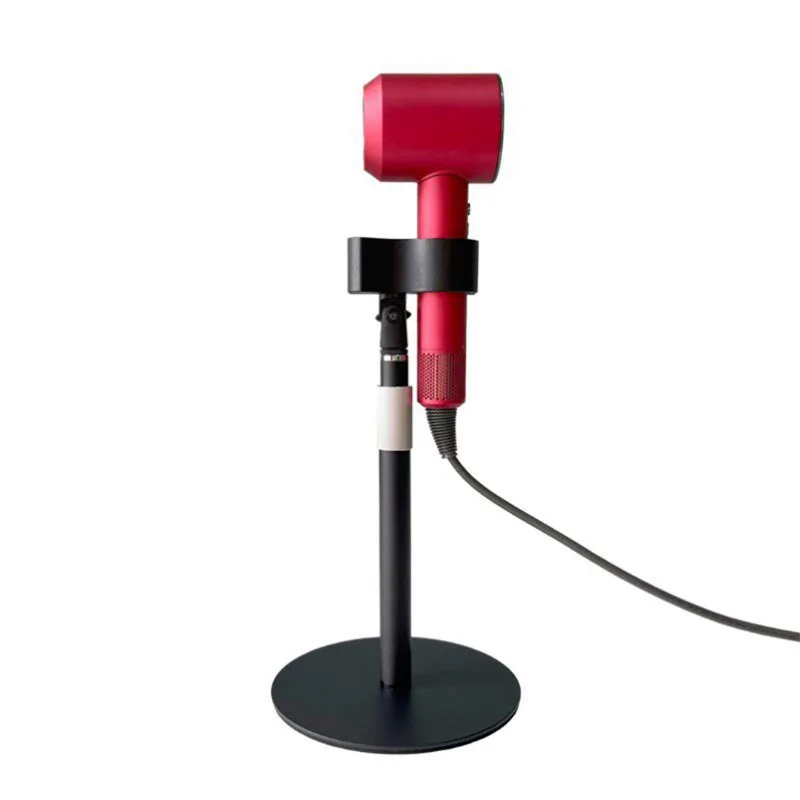 Height Adjustable Tabletop Hair Dryer Stand Multi‑Angle Rotation Hands‑Free Holder For Home Salon Use