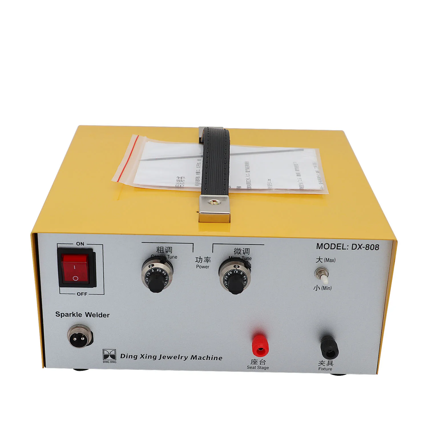 Electric Sparking Pulse Arc Welding Machine, Jewelry Tool, Spot Welder with Foot Pedal for Gold,Silver, 800W, 0.5-80A