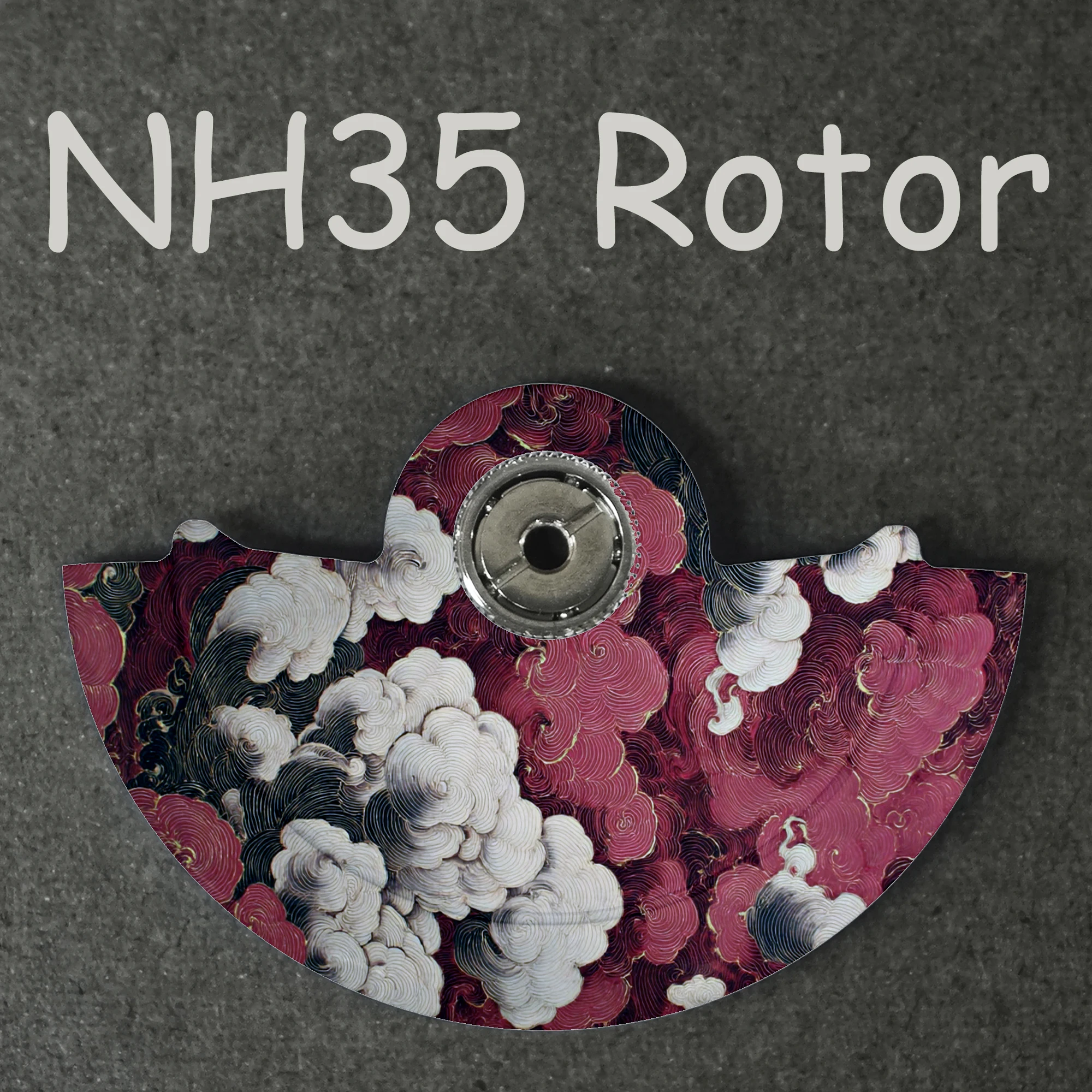 Watch Movement Rotor - NH35 新しいローターパーソナライズされたカスタマイズムーブメント自動バランスハンマー高品質時計アクセサリー