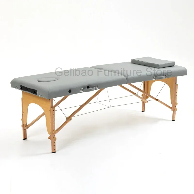 Stretchers Portable Massage Bed Aesthetics Stable Folding Professional Relaxing Auxiliary Tables Beauty Spa Treatment Furniture