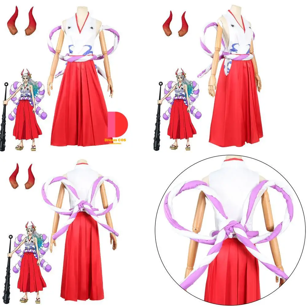 

Popular Anime Character Cosplay Costume Anime Yamato Classic Role Play Outfit for Women Halloween Party Comic Con Suits