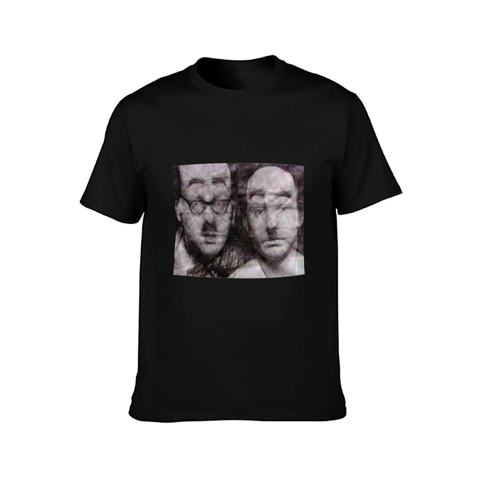 The Stotts Straight Line Art T-Shirt Plus Size Basic Short Sleeve Top T-Shirt