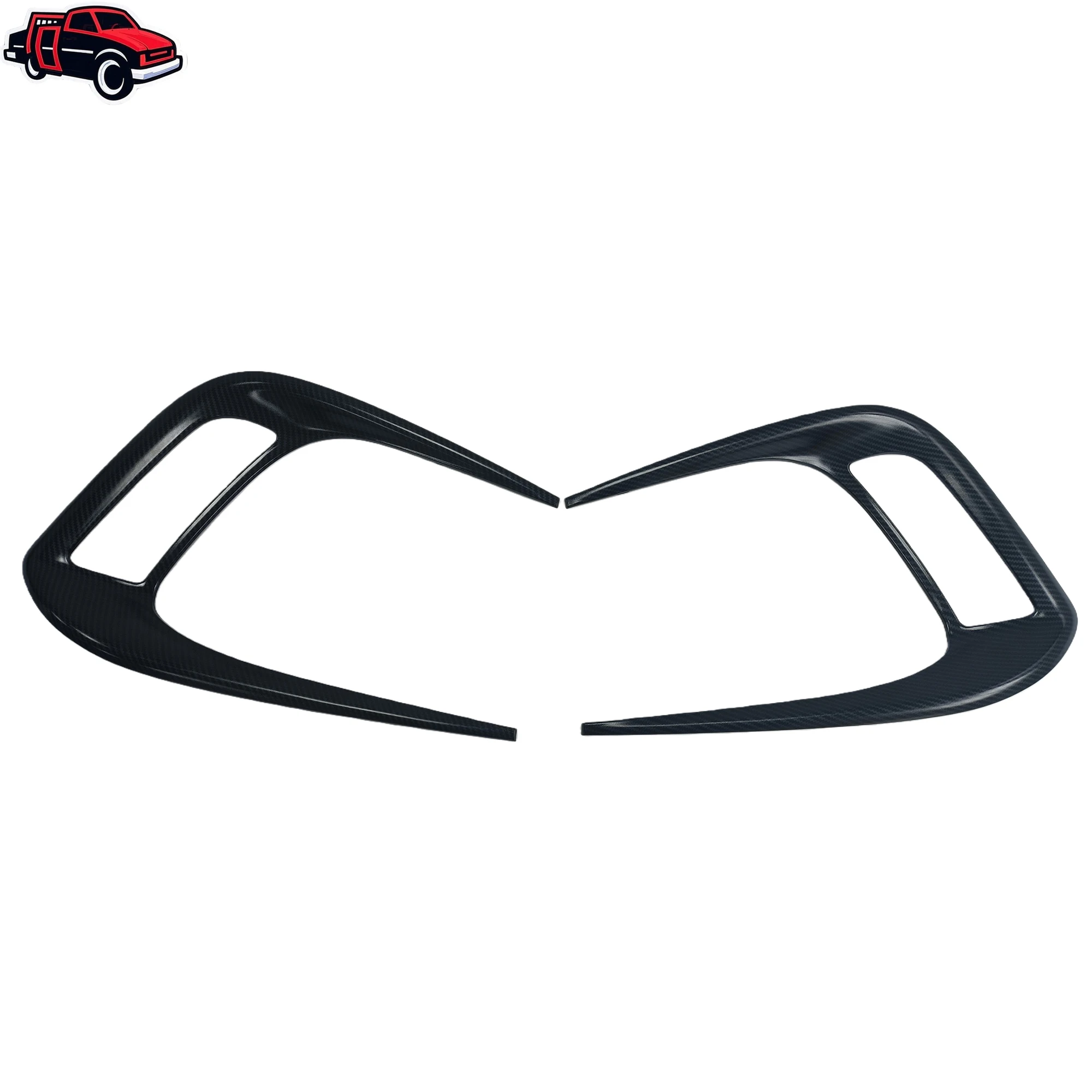 Car Front Fog Light Lamp Cover Garnish Strip Eyebrow Trim Decorative Sticker Part For Suzuki Vitara 2016 2017 2018 2019 2020