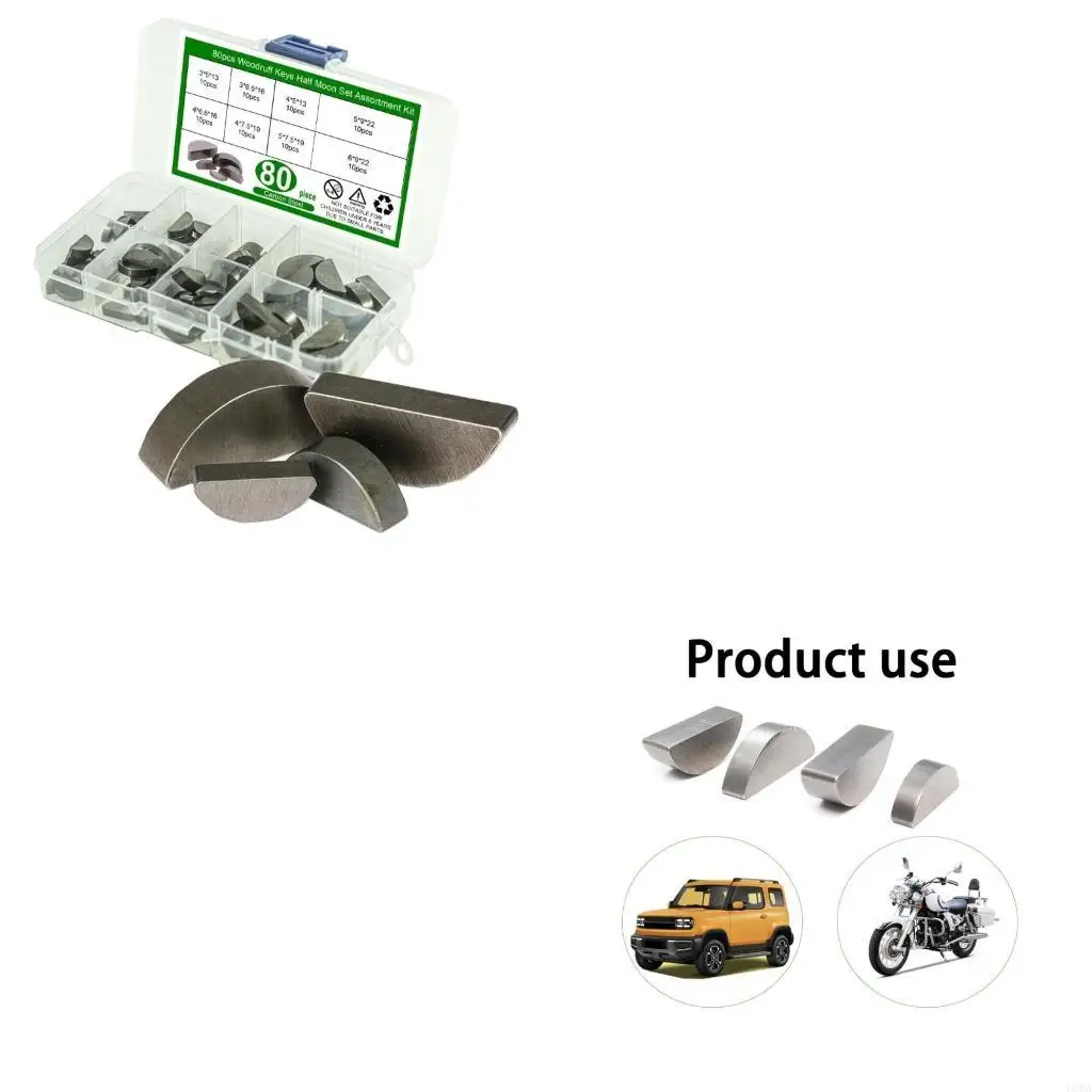 

Промышленные ключи из углеродистой стали с коробкой для хранения, 80 шт., надежные аксессуары для электроинструментов для валов