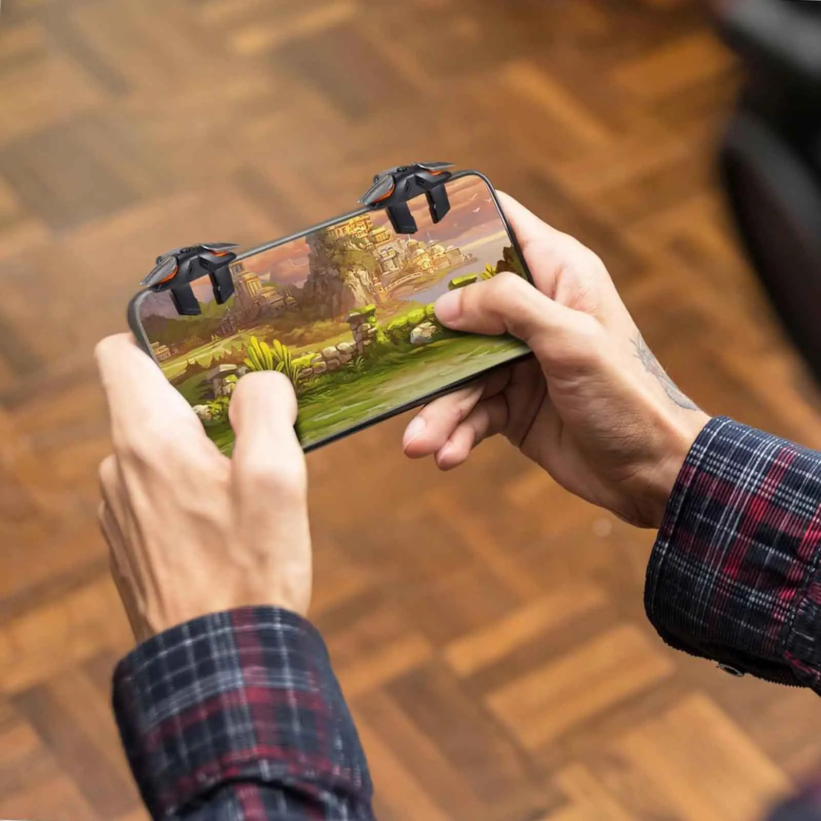 Phone Triggers For Game 2 Pieces Mobile Phone Controller Electronics Supplies For Party Birthday Offices Apartment Leisure