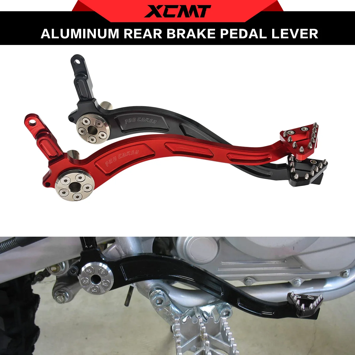 

For Honda CRF150F CRF230F 150 230 F 2003-2017 Enduro Dirt Pit Bike Motorcycle CNC Aluminum Rear Brake Pedal Lever Accessories