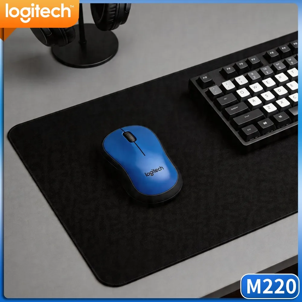 Logitech M220 Silent Mouse Stable 2.4G Wireless Link 18‑Month Battery For Windows Macos Laptop Desktop Home Office PC Mac Usage