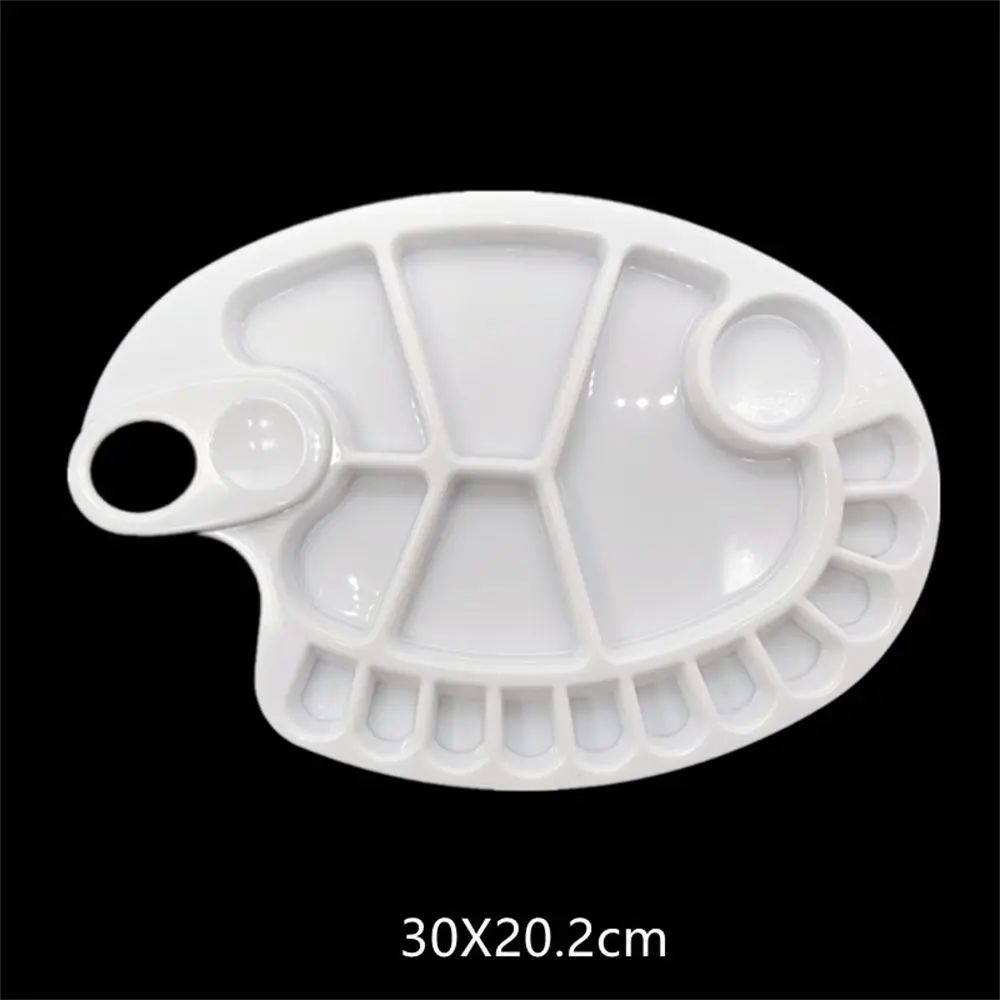 

Детские подарочные принадлежности для рисования, альтернативные краски, акварельные художественные краски, поднос, круглая палитра, пластиковая палитра