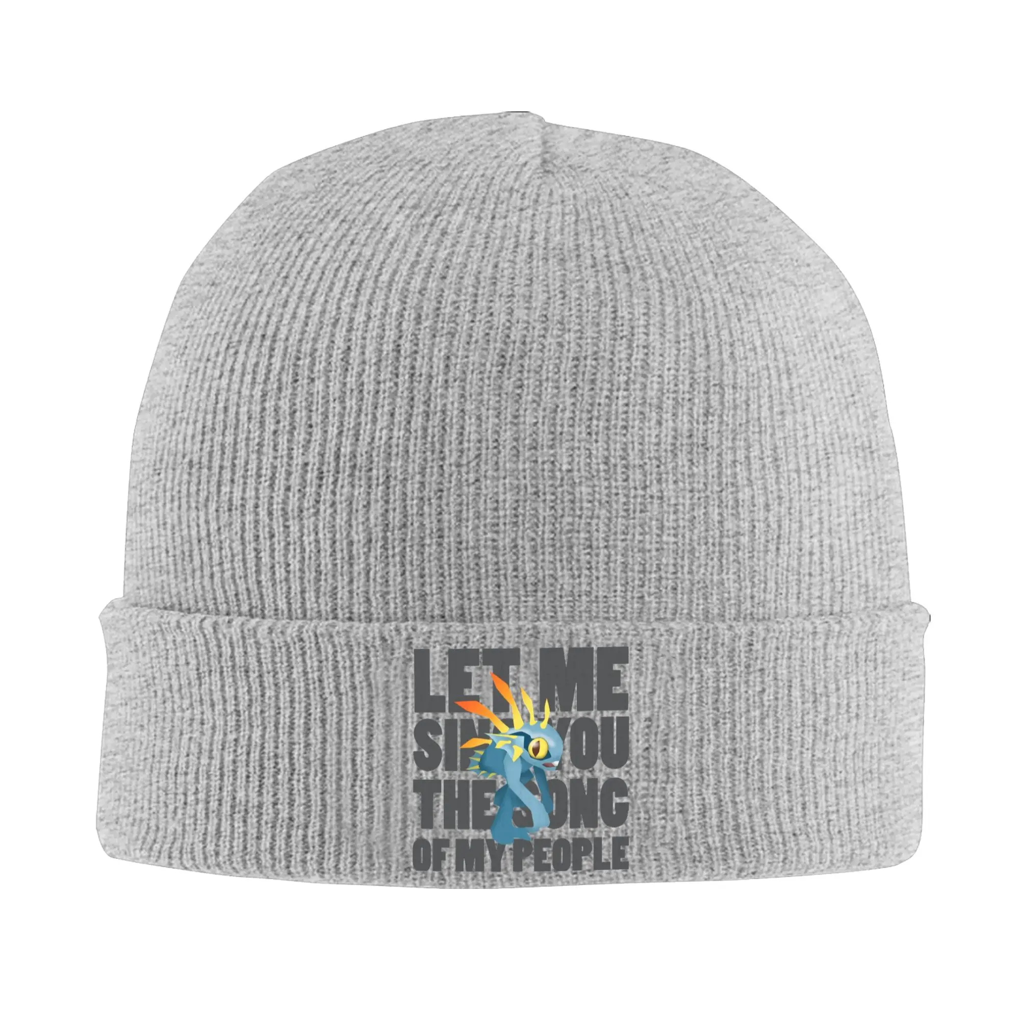 Let Me Sing You World of Warcrafts Knitted Caps for Women Men Beanies Winter Hats Acrylic  Hip Hop Cap