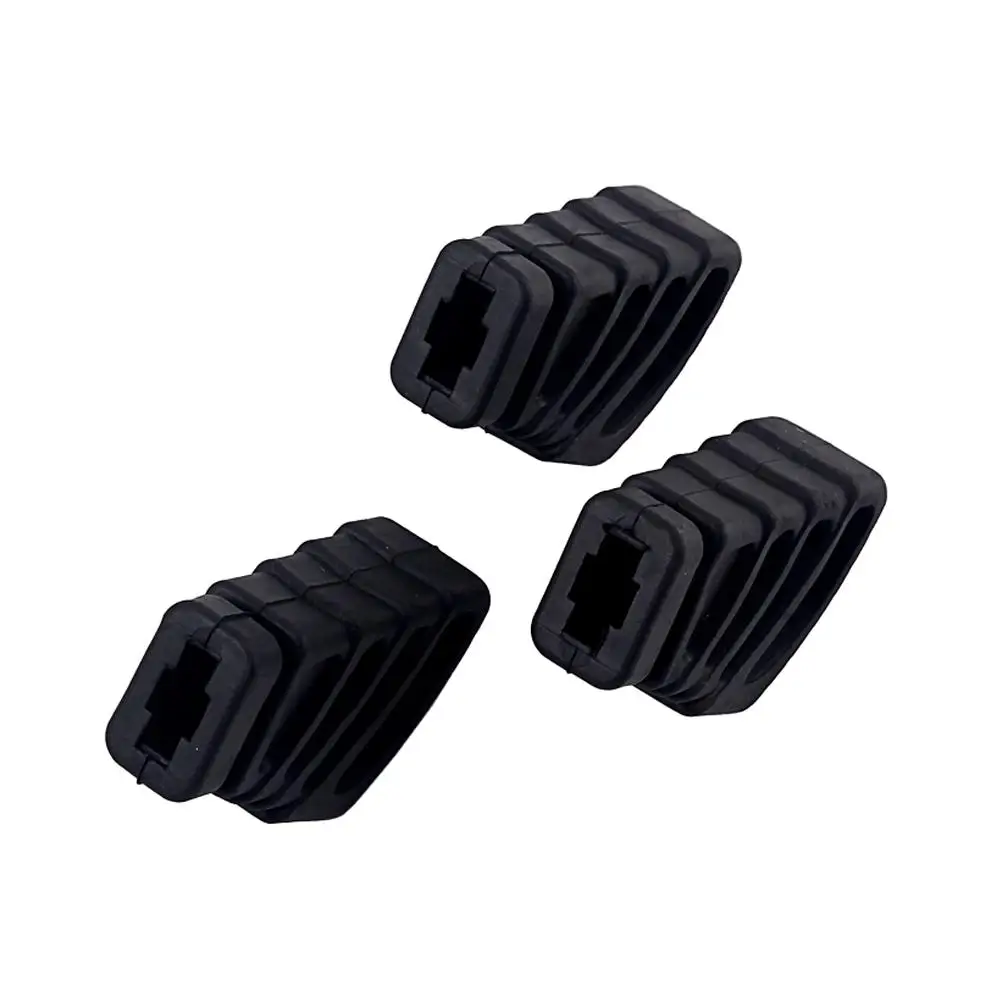 

3 Pcs Drum Rack Feet Rubber Pads for Single Braced Cymbal Stand Stability Replacement High Grade Material Durable Use Percussion
