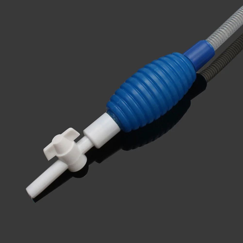 

Manual Siphon Pump 2m Fish Tank Water Changer Easy Install Use Aquarium Tool Quick Daily Maintenance Gift Friends Family