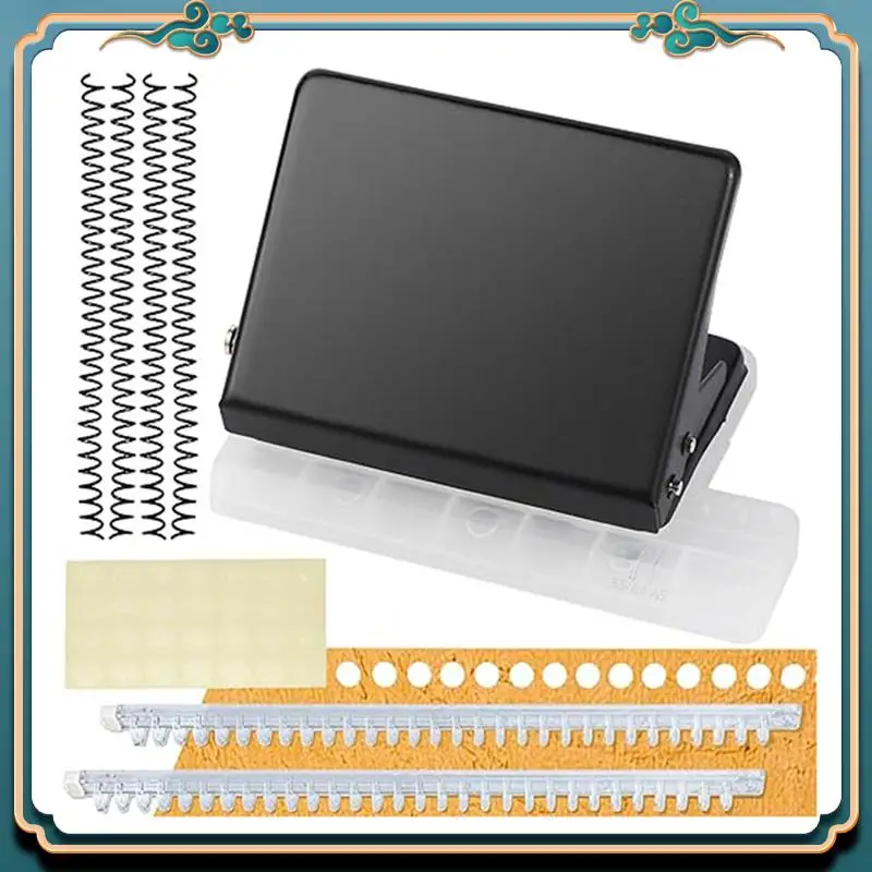 (Новинка)-Машина для переплета для планировщика, мини-спиральный переплет, инструмент для переплета книг, для бумаги формата А4, А5, B5