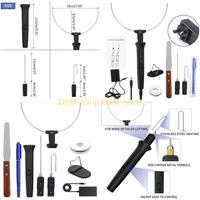 D84F 3-in-1 Foam Cutter Cutter with Light Electric Cutting Machine Pen Tools Foam Cutter Styrofoam Cutter