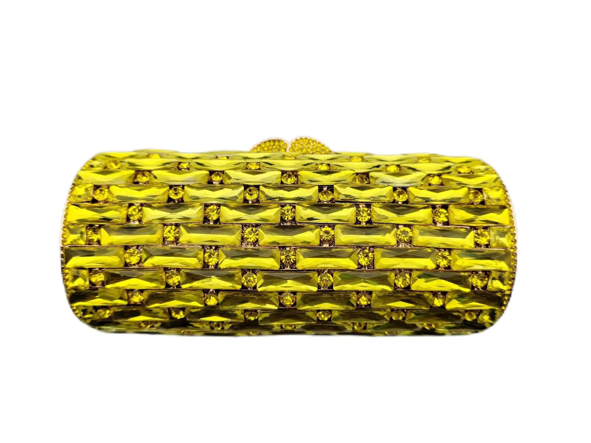 New Hollow Rhinestone Diamond Clutch Bag, Luxury Hard Case Evening Handbag for Women, Perfect for Wedding Party Banquet and Form