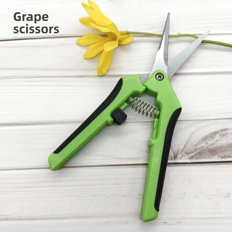 1 Set, Garden Scissors, Garden Pruning Shears, Non-slip Labor-saving Flower Branch Branch Shears, Fruit And Vegetable Shears, Fr