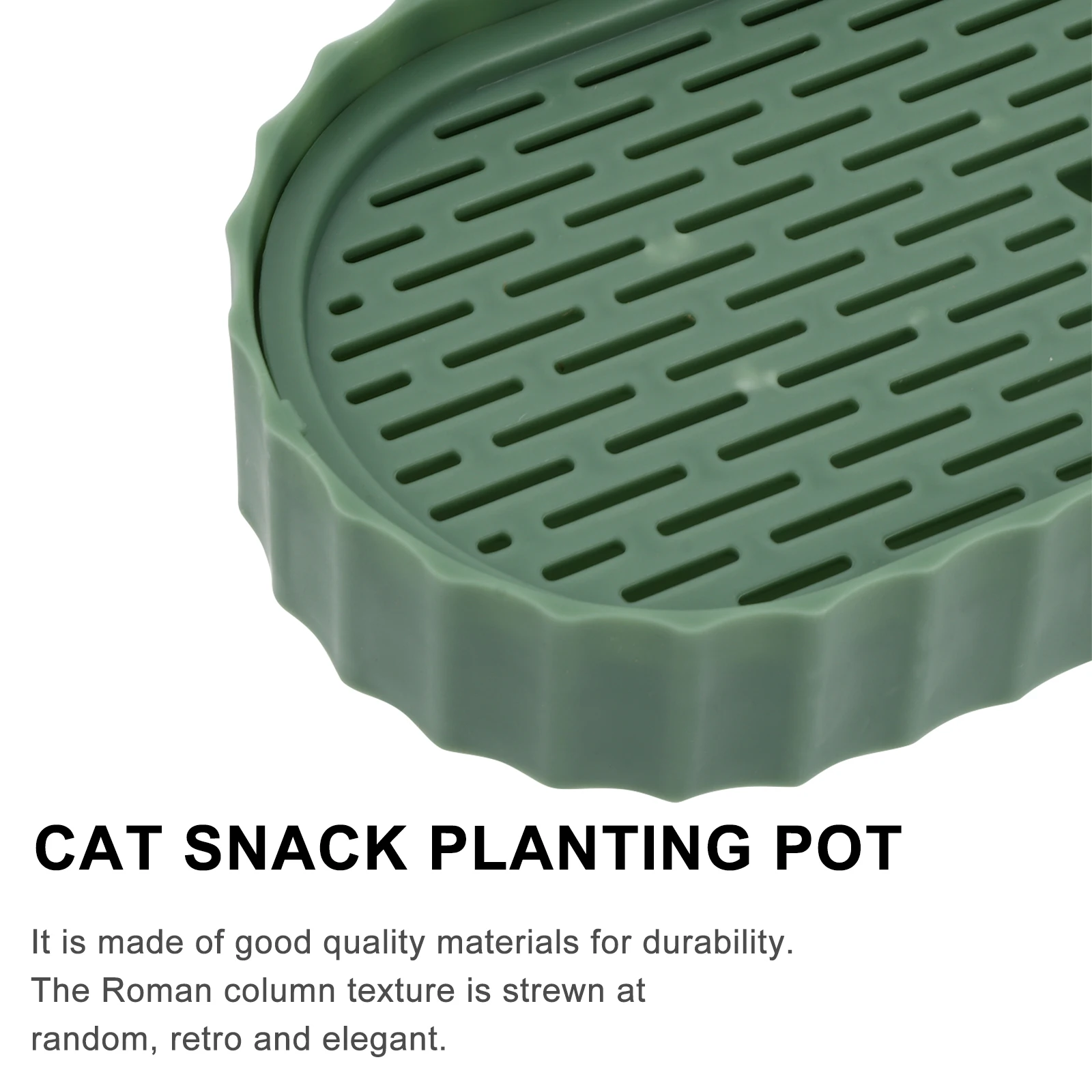 

Cat Grass Planter Box Hydroponic Kit Soilless Culture Retro Style Friendly Environment Safety Assurance Cat Supplies