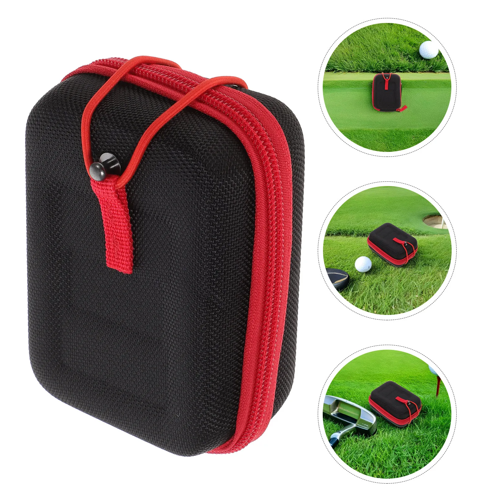 

2Pcs Golf Rangefinder Case Zipper Protective Storage Bag Shock Resistant Dust Free for Golf Accessories Storage