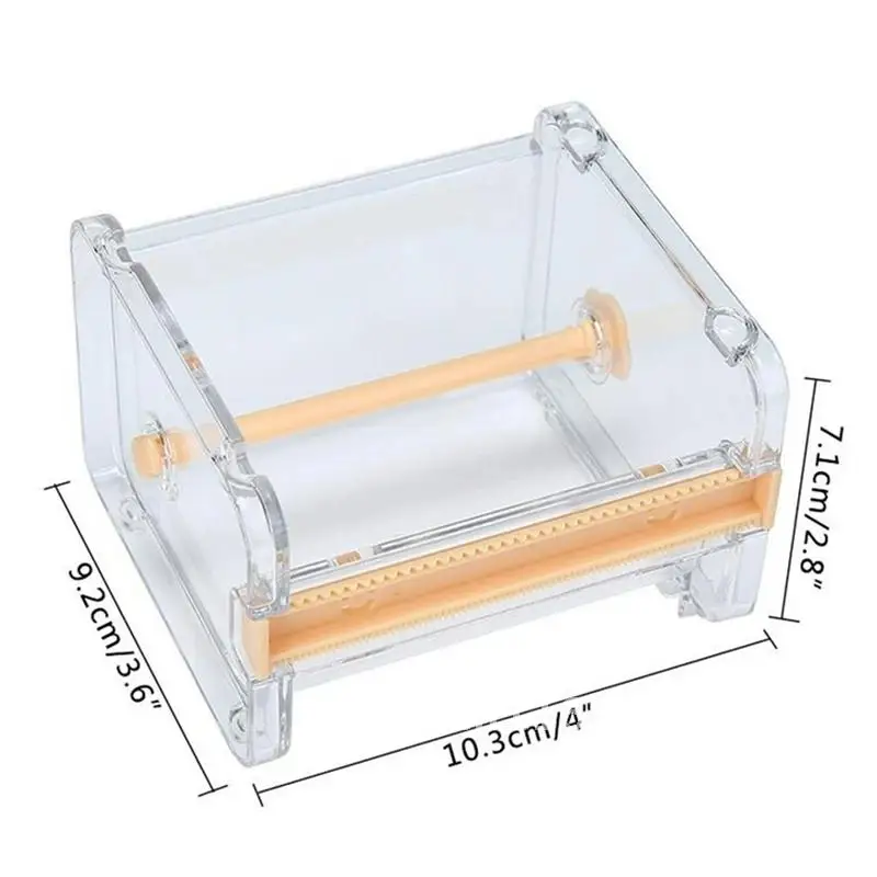 Stationery Masking Tape Cutter Washi Tape Storage Organizer Cutter Office Tape Dispenser Office Supplies