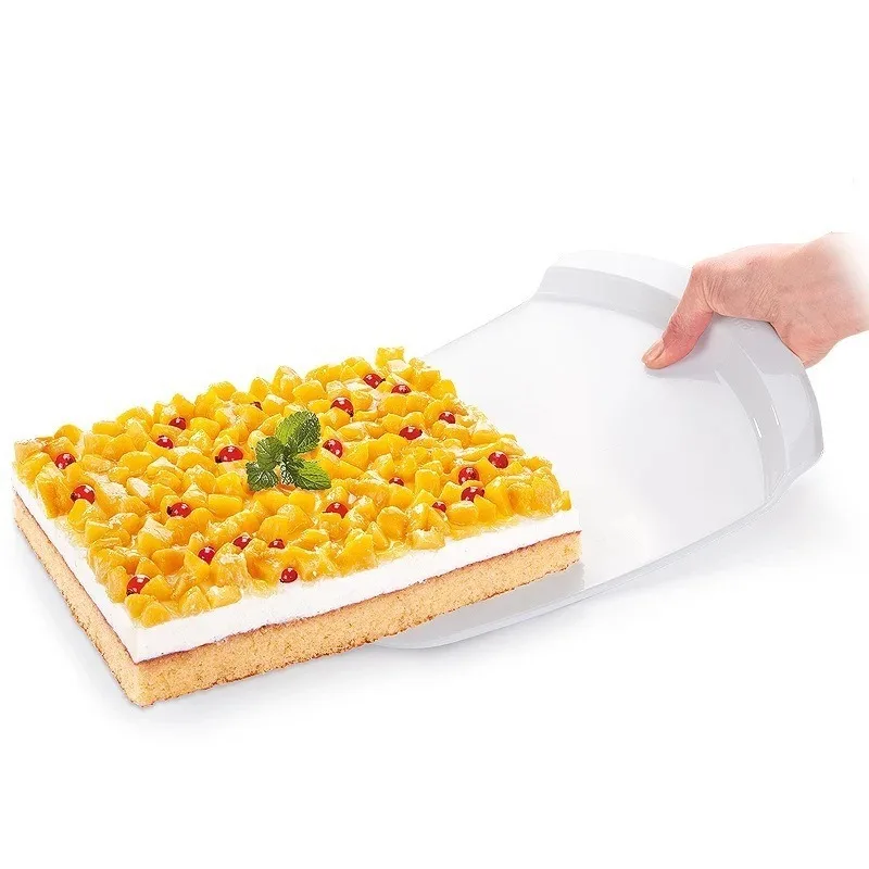 31X23 CM Large Cake Lifter Spatula Plastic Pizza Square Round Mover Lifting Pastry Tools Accessories