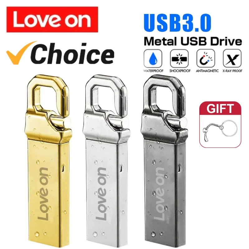 

Original U Disk 2TB Flash Drives USB3.0 High Speed Pen Drive Metal 1TB 512GB Large Capacity Waterproof Portable Memory Storage